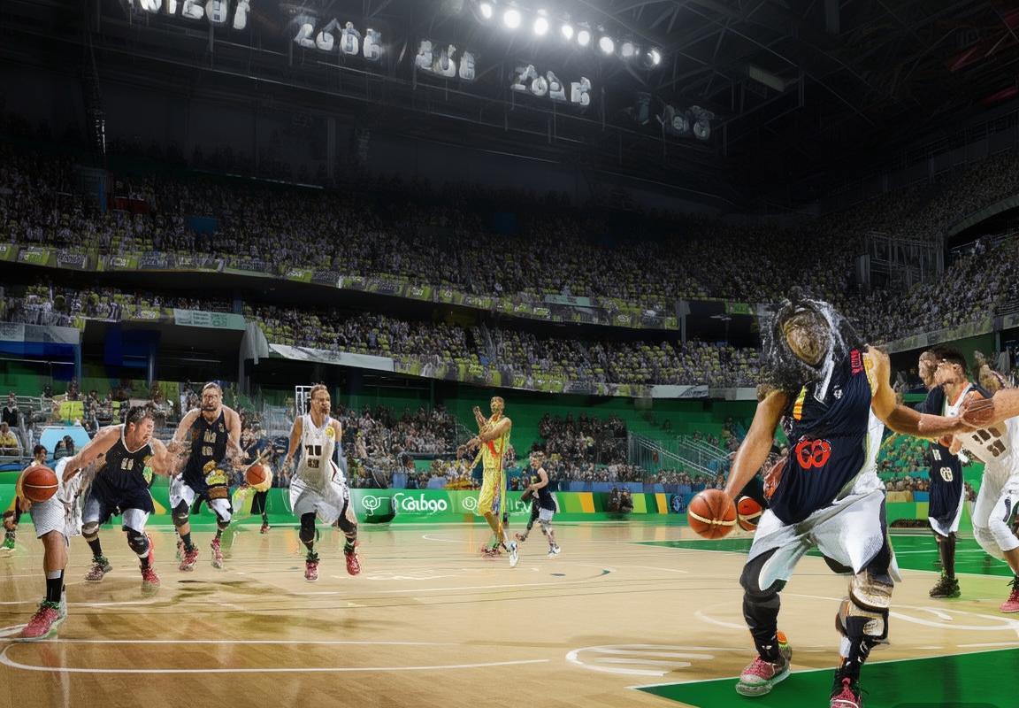 2016奥运男篮巅峰对决：美西男篮激战精彩回顾(图3)