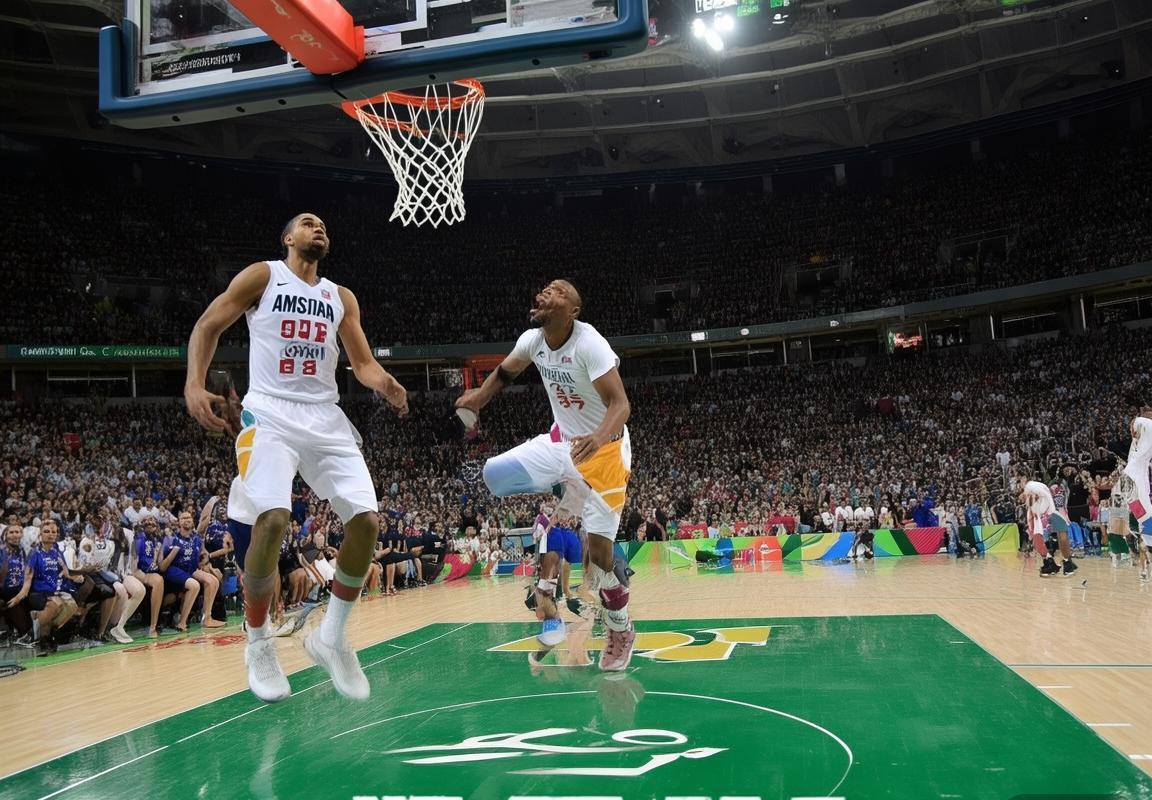 2016奥运男篮巅峰对决：美西男篮激战精彩回顾(图2)