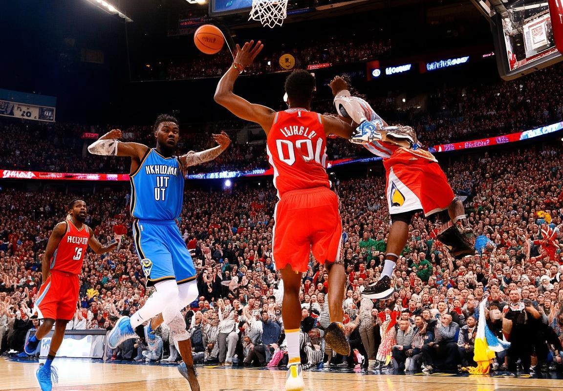 2017圣诞雷霆火箭巅峰对决回顾